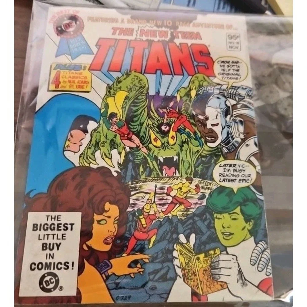 DC‎ New Teen Titan Best Of DC Digest Vol. 3, #18 Mini Comic Book from Nov. 1981
